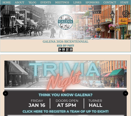 Galena Bicentennial Logo